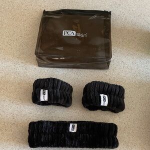 PCA Skin facial head and wrist band set